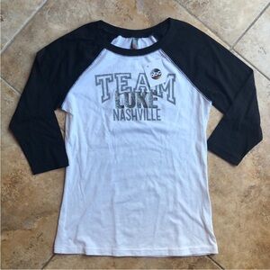 Team Luke Nashville baseball style Tshirt